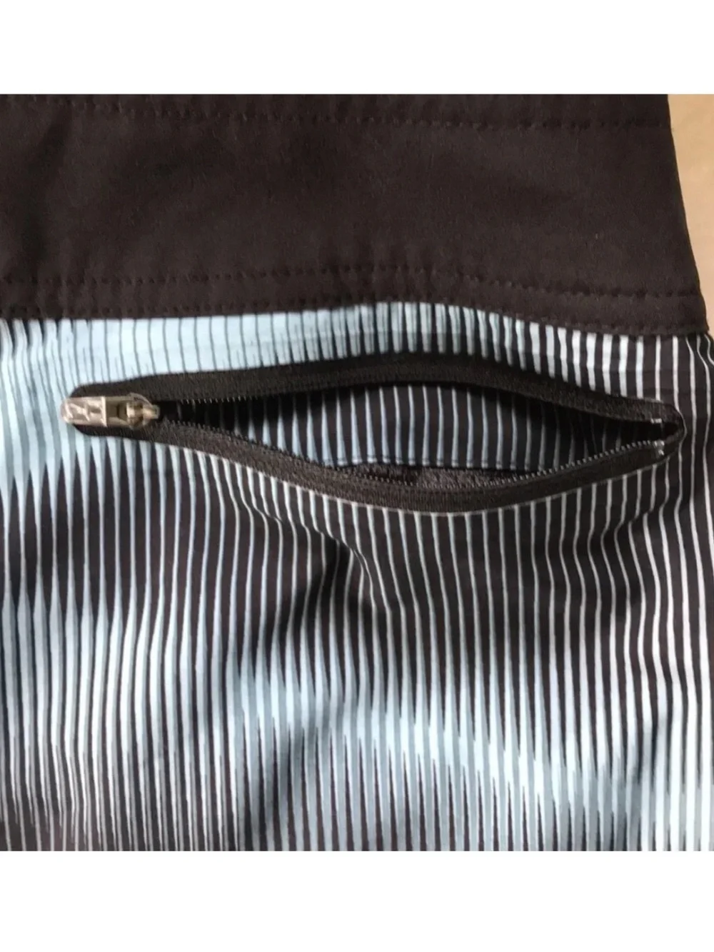 Nike unlined black aqua illusion board shorts size M